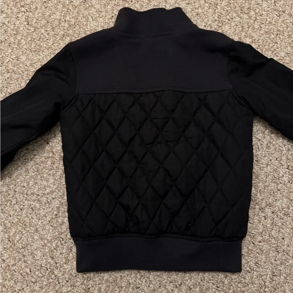 Kids GAP Black Jacket. Zip close. Button pockets. EUC. Size S 6-7. Fall Spring